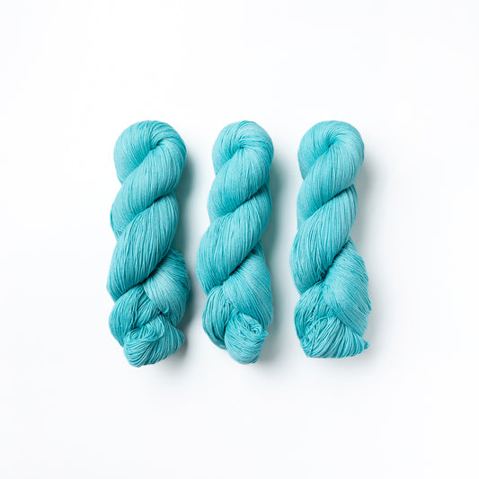sky blue cotton yarn