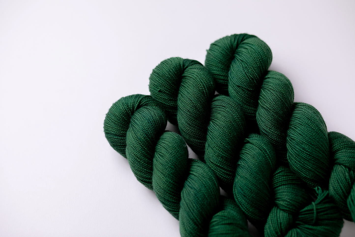 【HT merino sock】Autumn's Footsteps Dark green