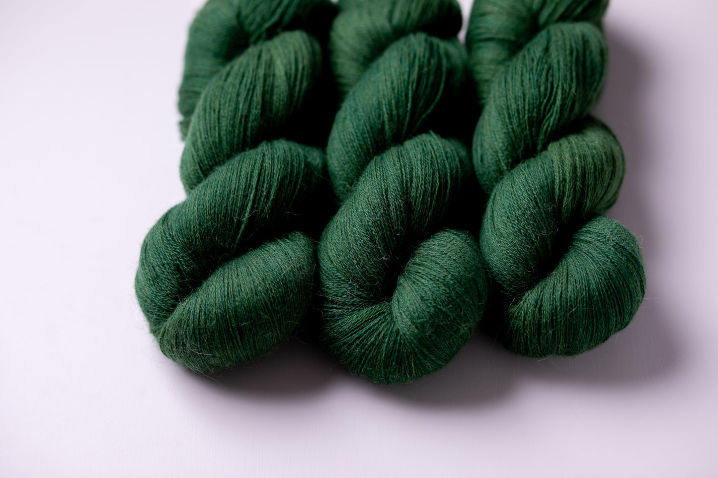 【Alpaca lace】Autumn's Footsteps Dark green