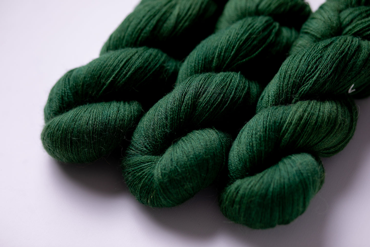 【Alpaca lace】Autumn's Footsteps Dark green
