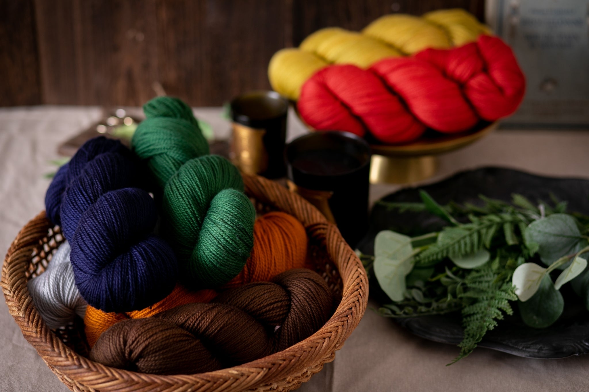 Bon voyage hand dyed yarn