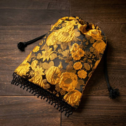 Project bag　Yellow flower