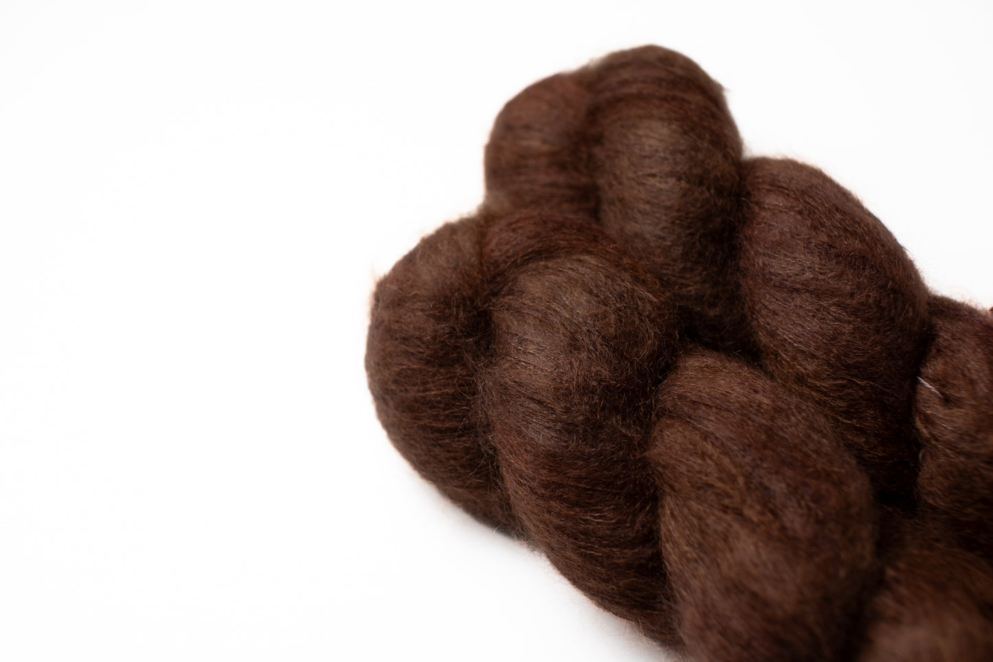 brown mohair