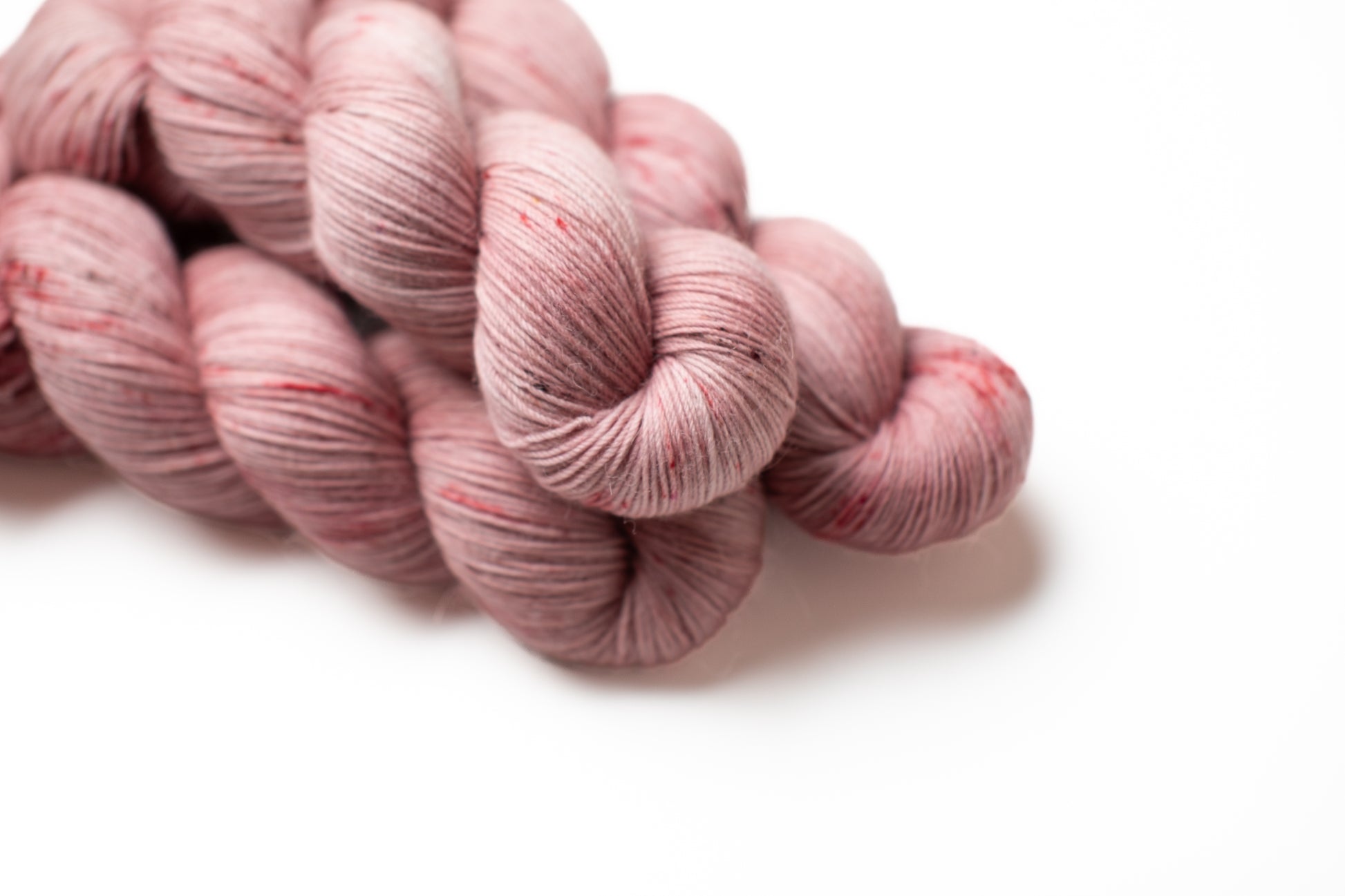 pink sockyarn