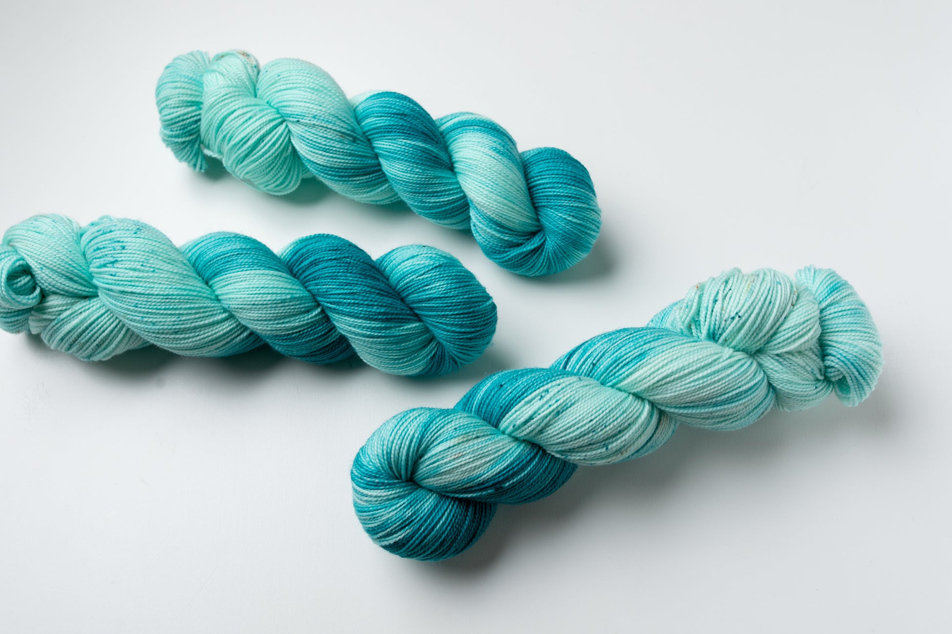 sea hand dyed yarn