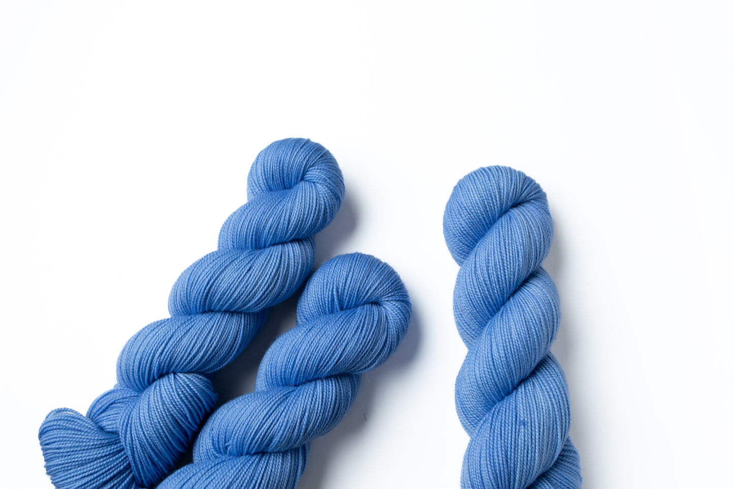 blue sock yarn