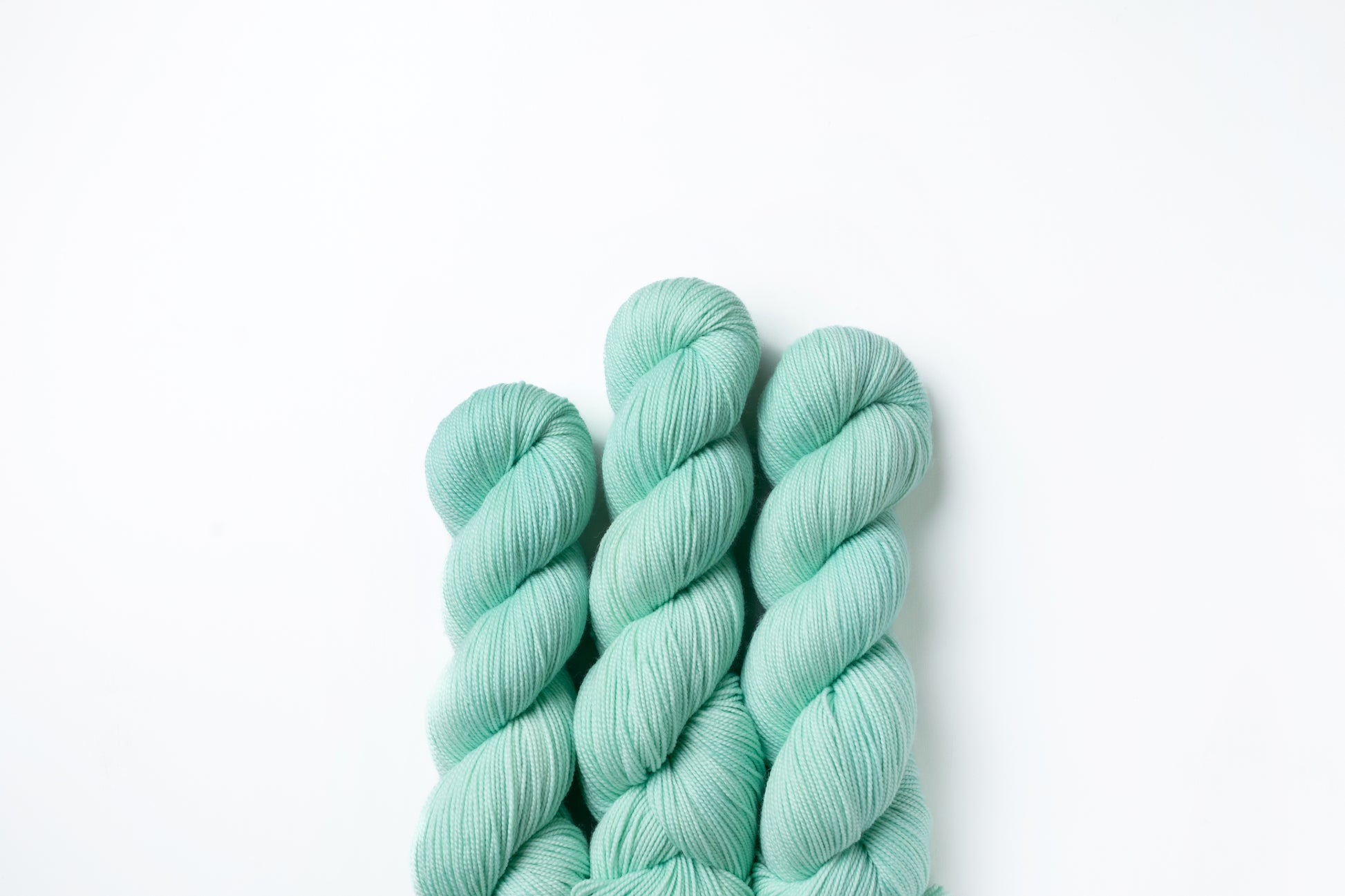 green sock yarn