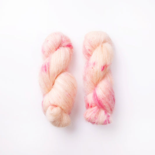 【Kid mohair】 Peach　Flesh of fruit