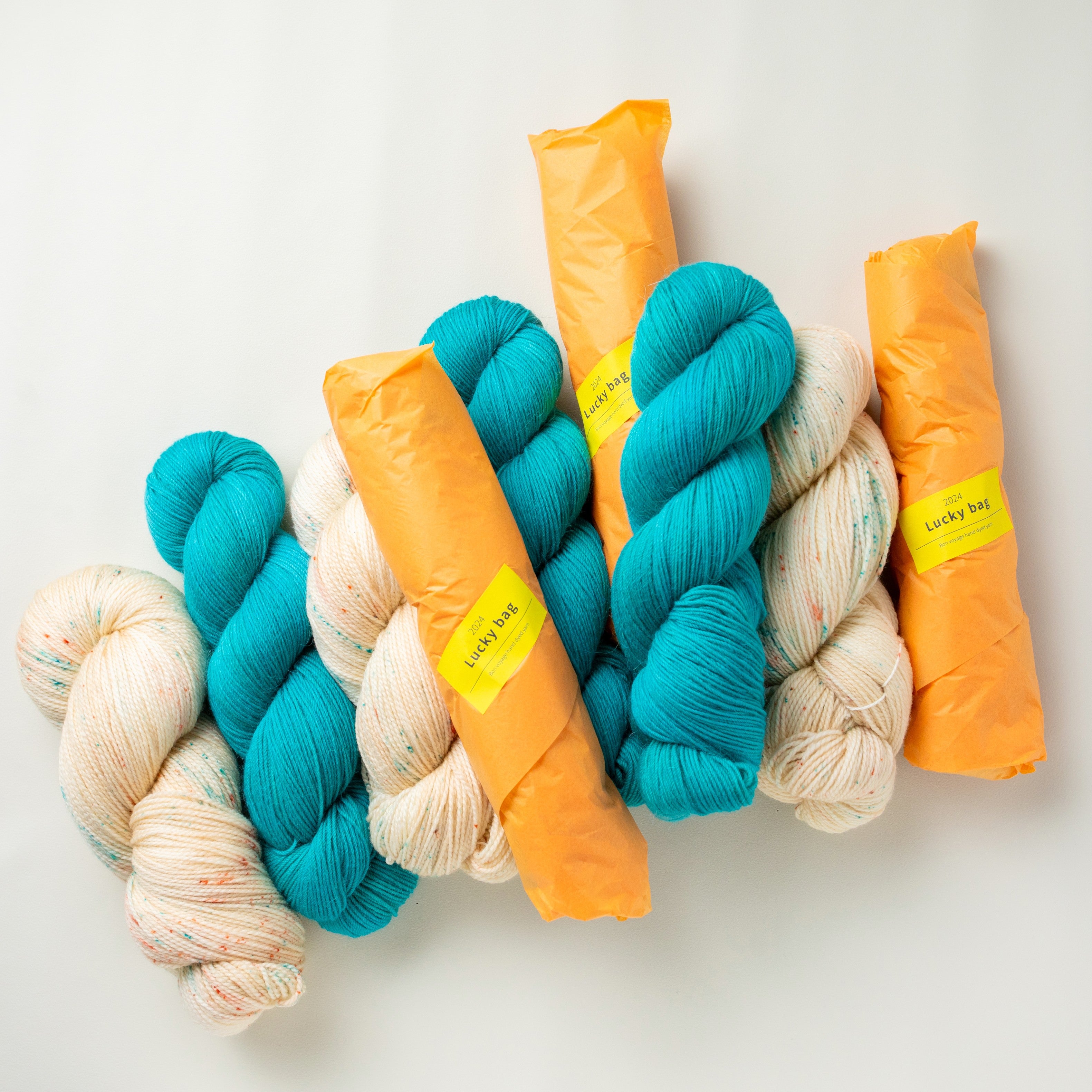 オリジナルヤーン – Bon voyage hand dyed yarn