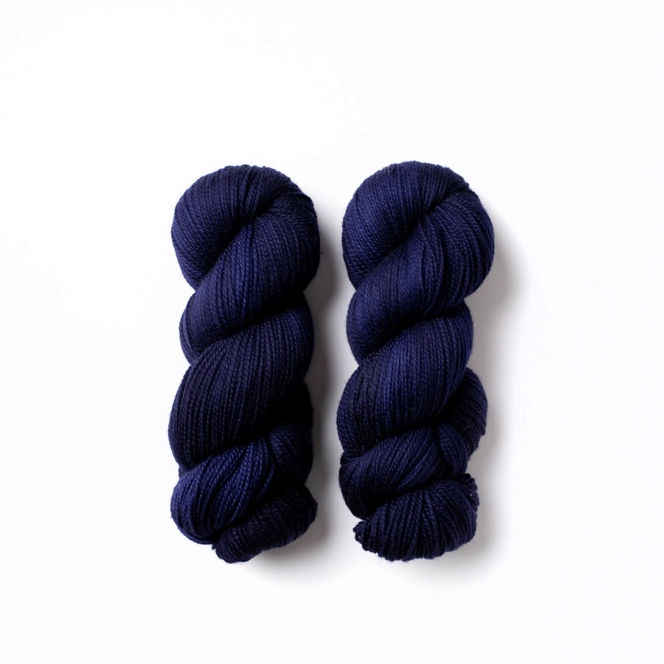 Navy hand dyed yarn