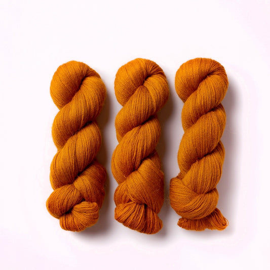 オレンジの毛糸
